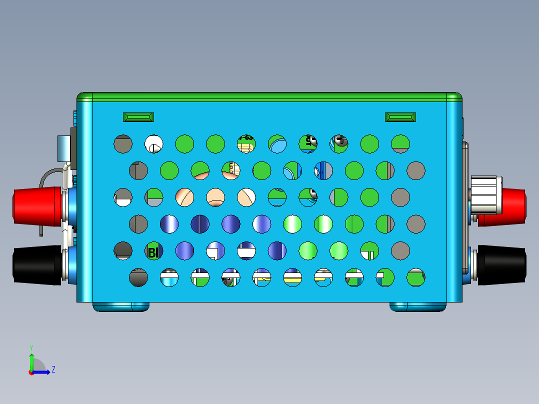 电源2 (3)左视图