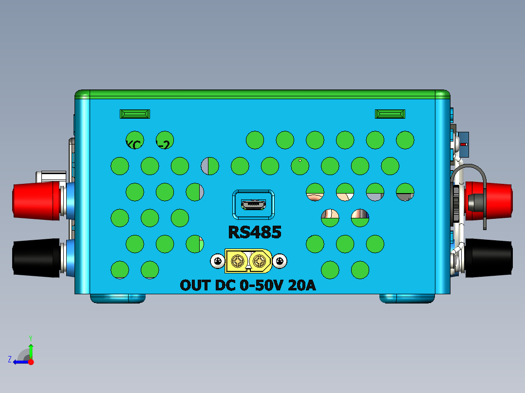 电源2 (3)右视图