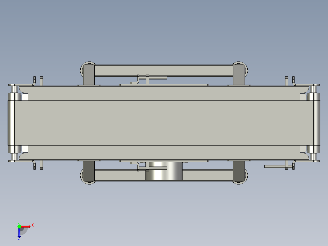 皮带输送机 (12)俯视图