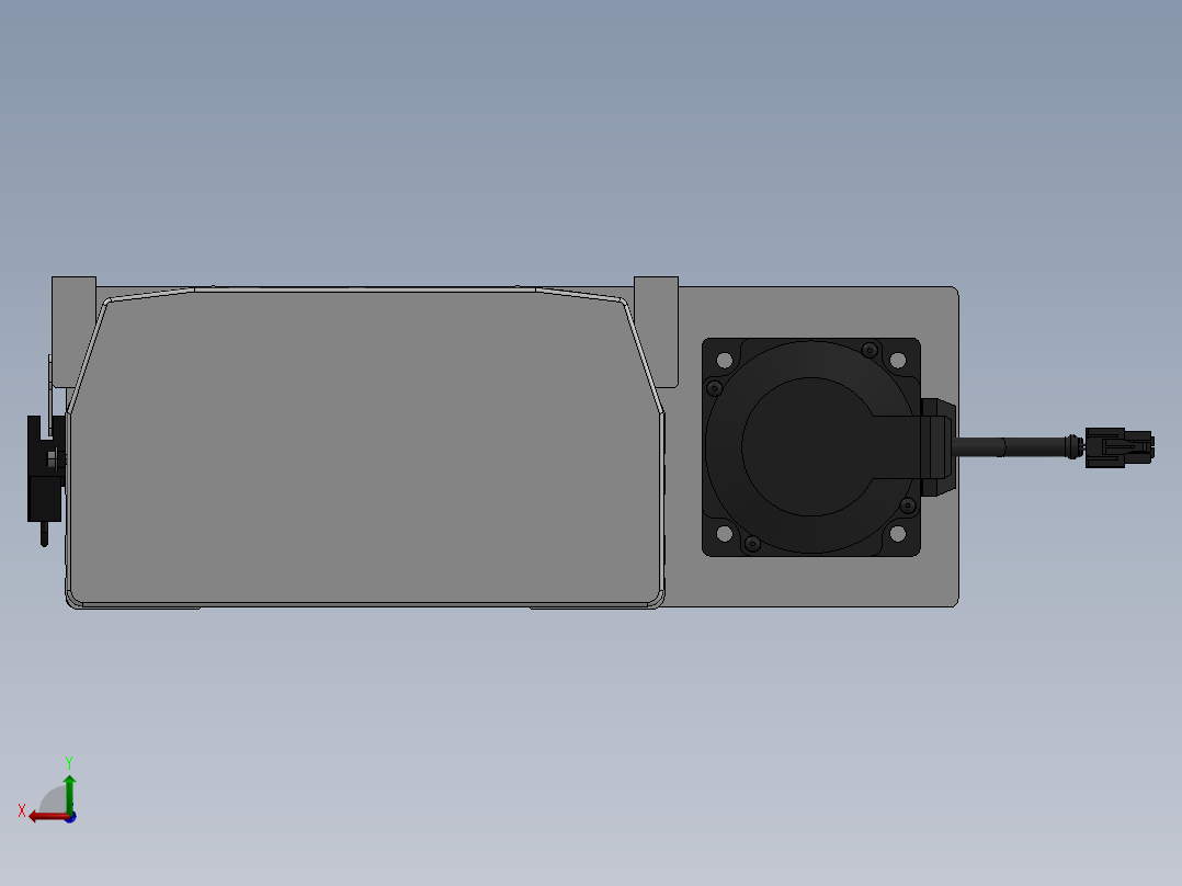 精密模组MY220-T10-850L-BR-P75B-C4-C后视图