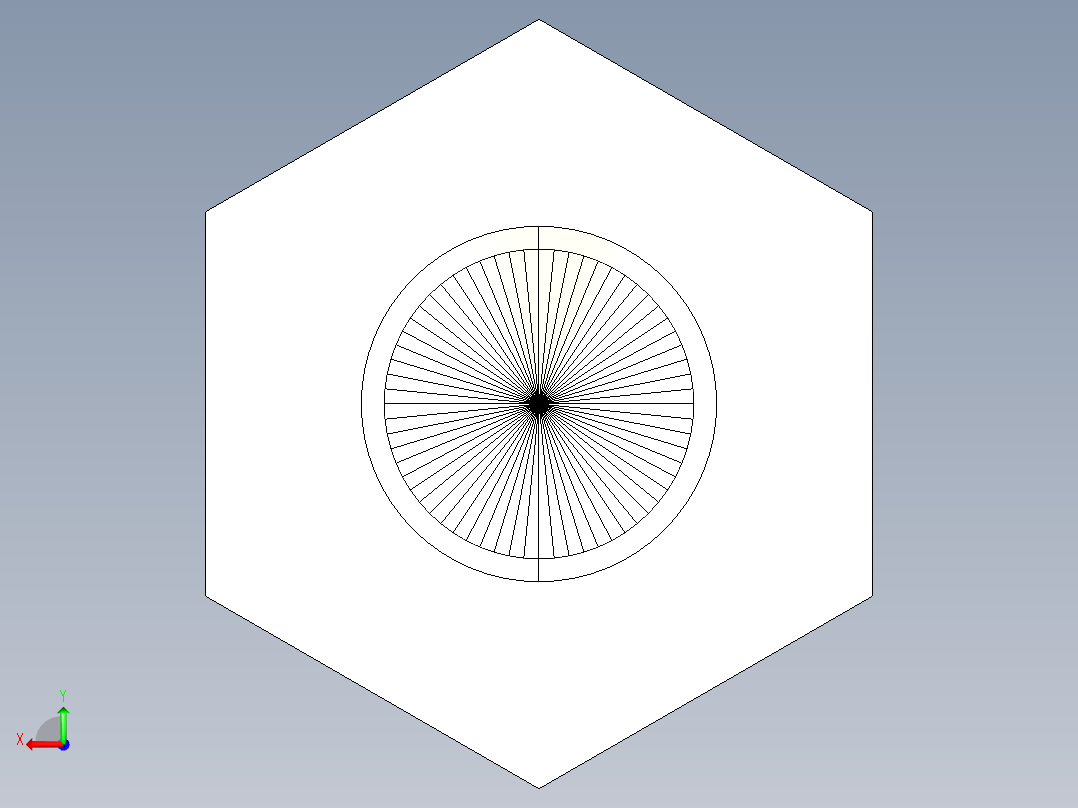 定位配件2269(B)-3D多系列多零件图纸模型后视图