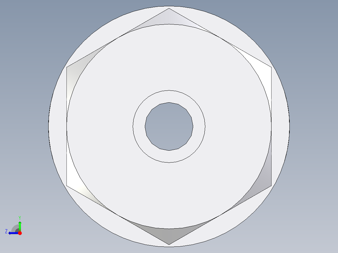 卡套式工业通用硬管接头EO_Weld_bulkhead_fitting_ESV06ZS右视图