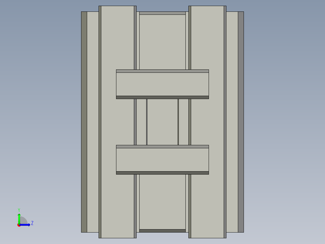 普通气爪PH04-20左视图