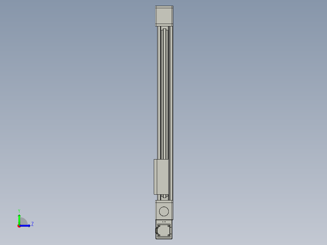 欧规系列-GB8-L96-S650-BR-P40-MS3左视图