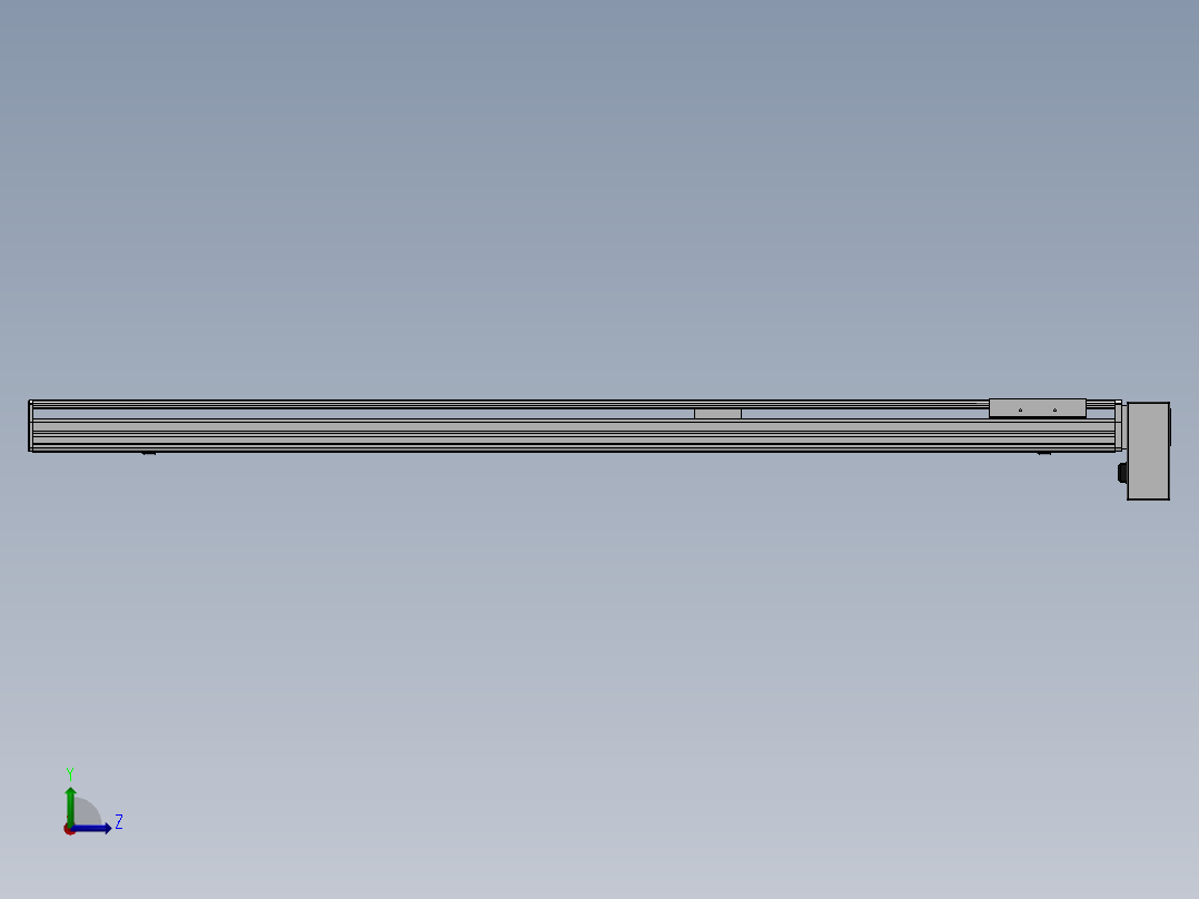 精密模组MT140-L110-1300-LD-M40-C4左视图