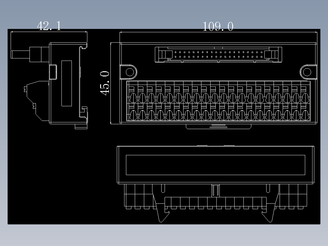 JT-G26外观尺寸图