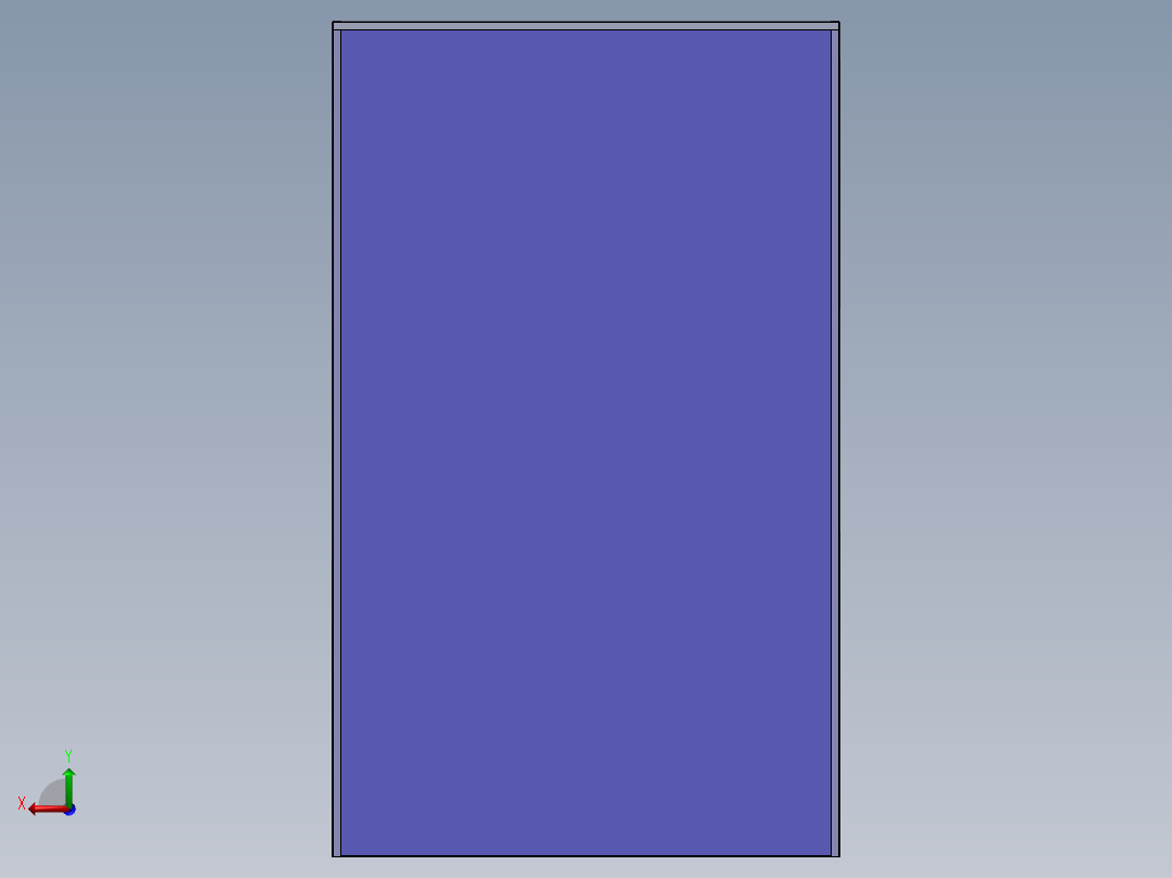 20抽屉柜后视图