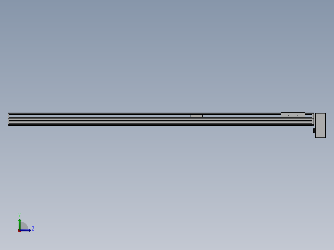 精密模组MT140-L110-1500-LD-M40-C4左视图