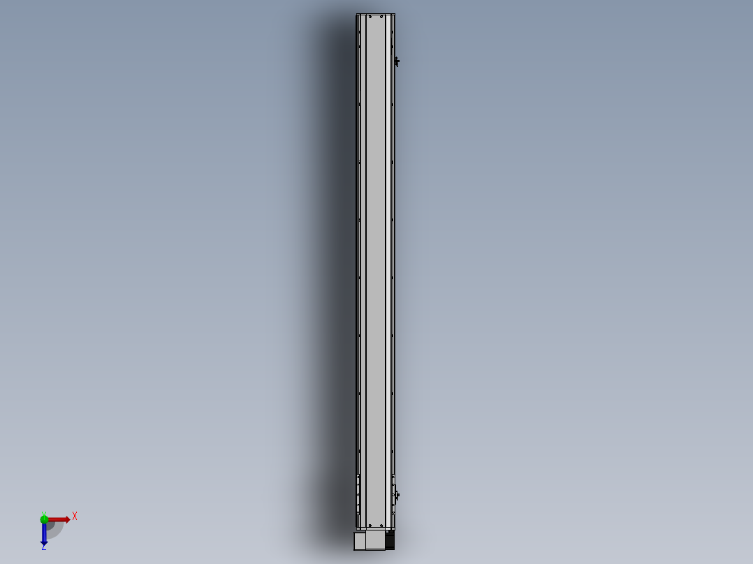 精密模组MT140-L110-1500-LD-M40-C4俯视图