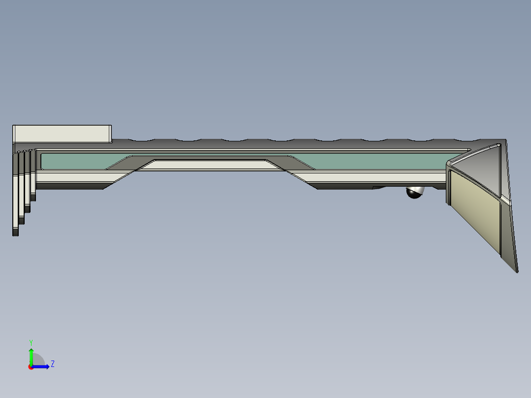 智慧路灯左视图