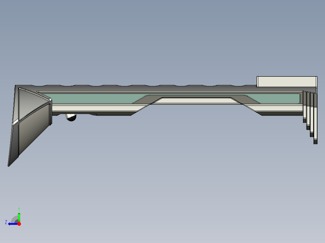 智慧路灯右视图