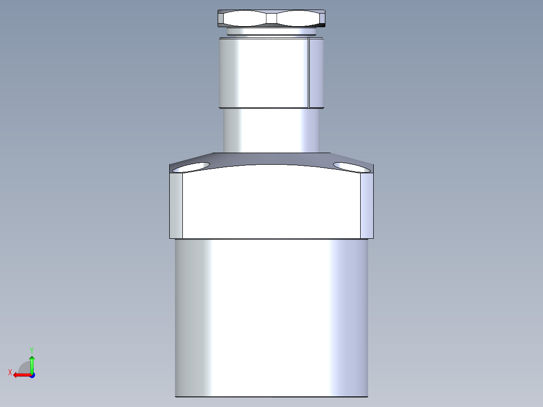 KOSMEKLG0900-CR-Y45多系列多零件图纸模型后视图