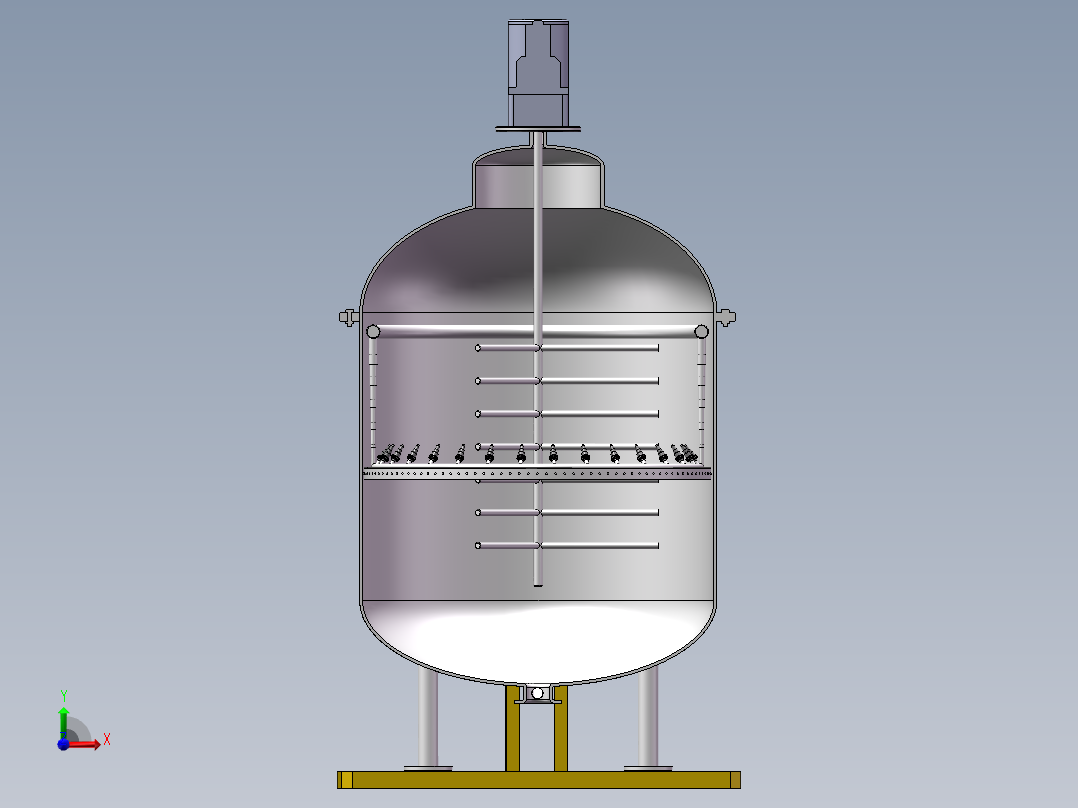 醚化反应器sw18前视图