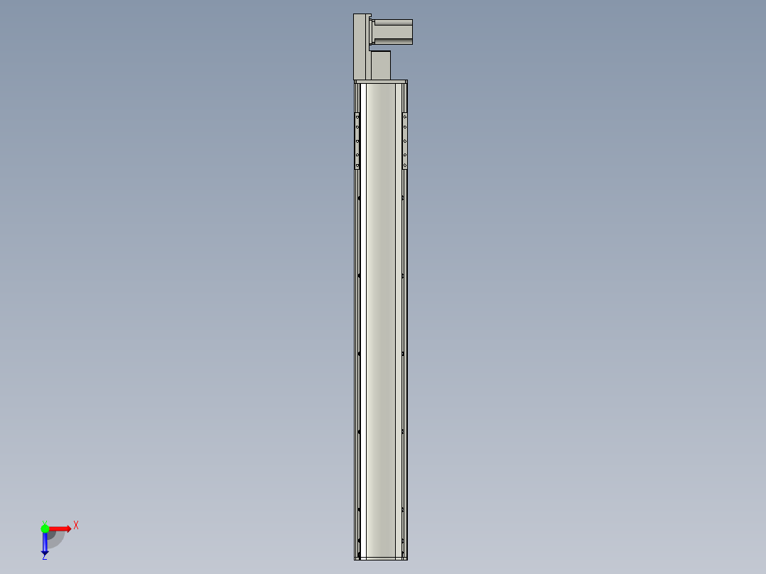 CCTL模组同步带-TL135B-BR-900俯视图