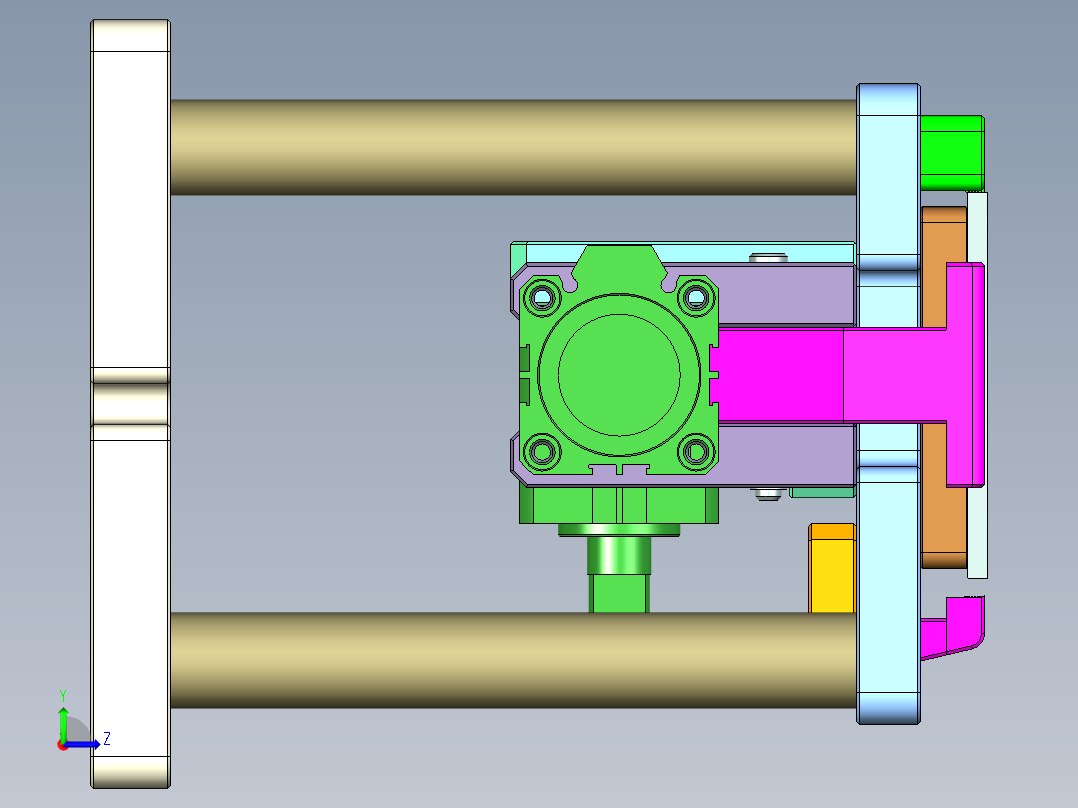 SPS-XJ-CNC1-0113左视图