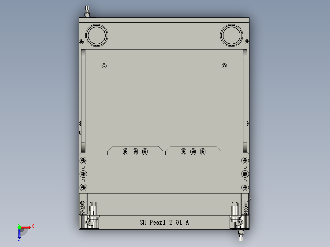 自动化齿轮装配机（组装机）俯视图
