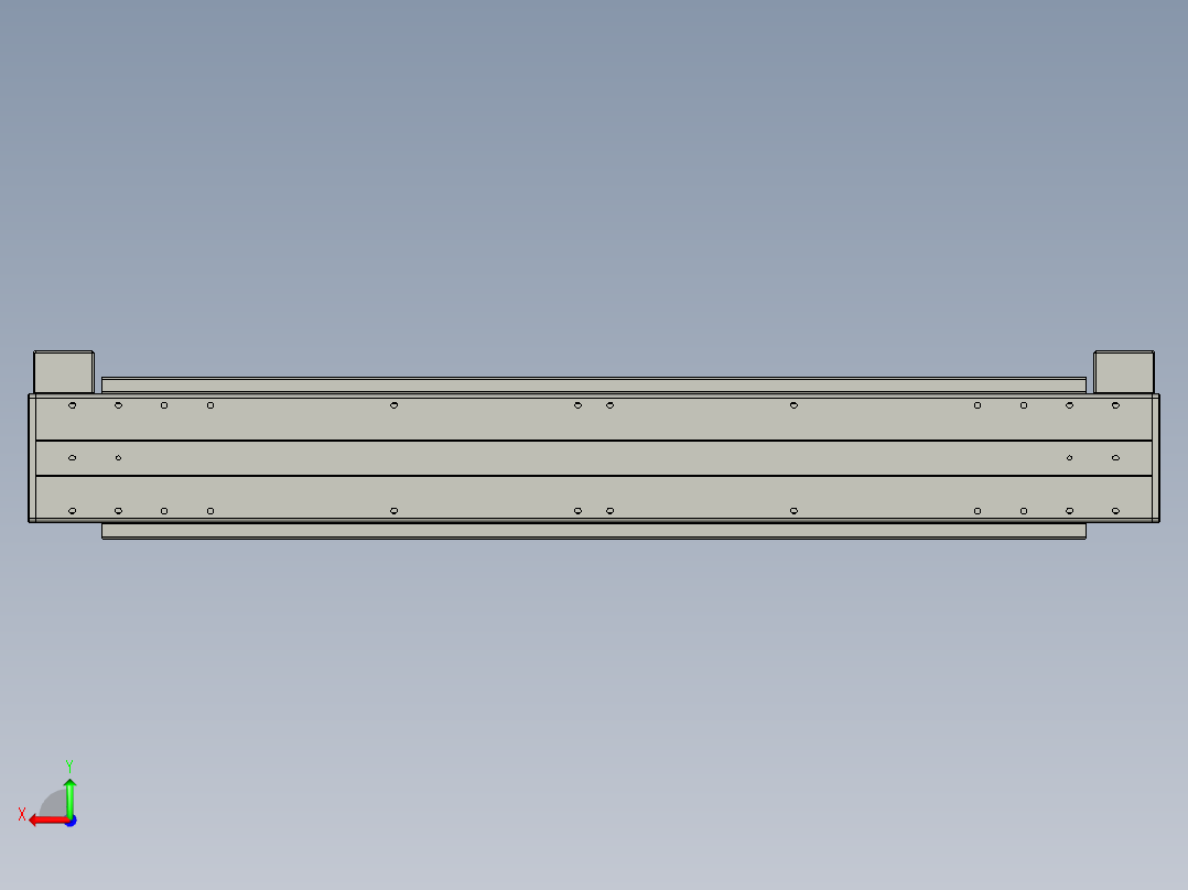 威洛博双电机滑台-VBF14S2-L50-S650-BU-P40-C6后视图