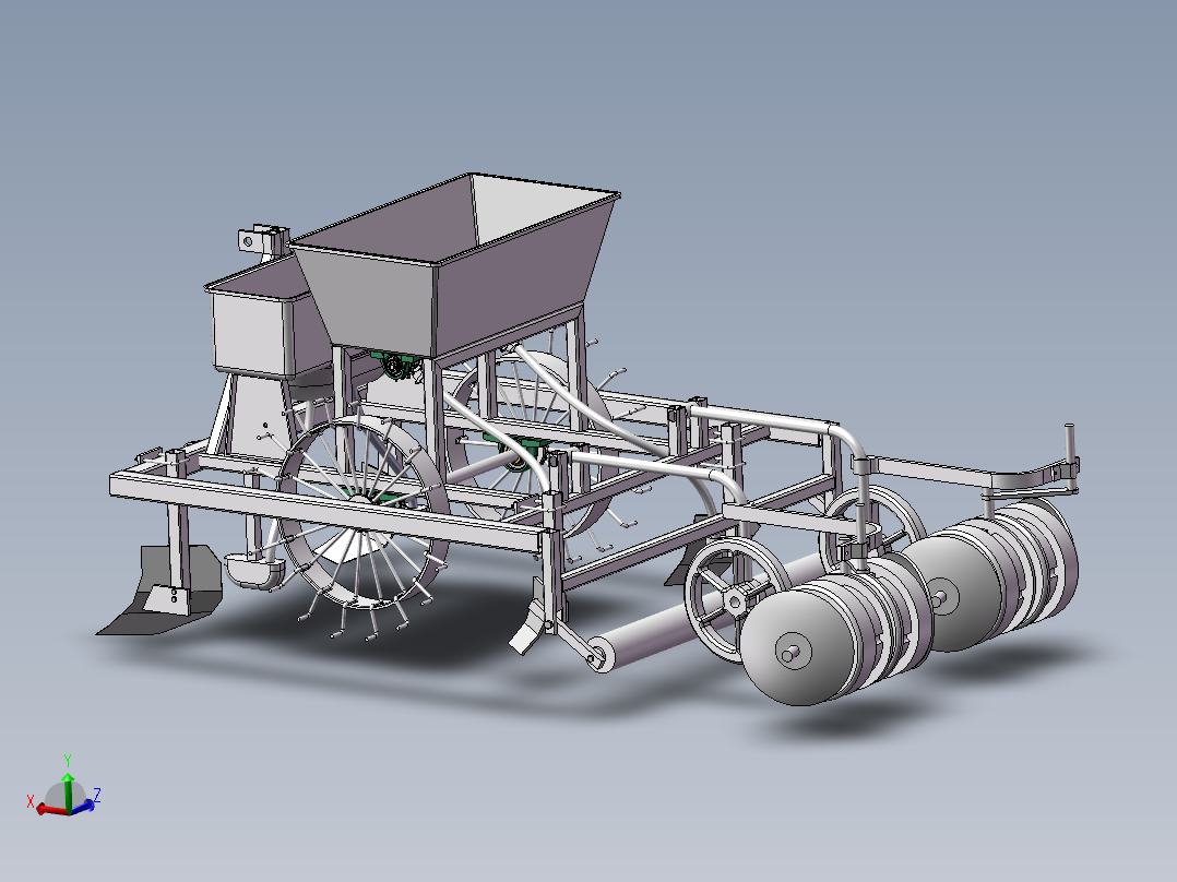 花生播种施肥一体机100