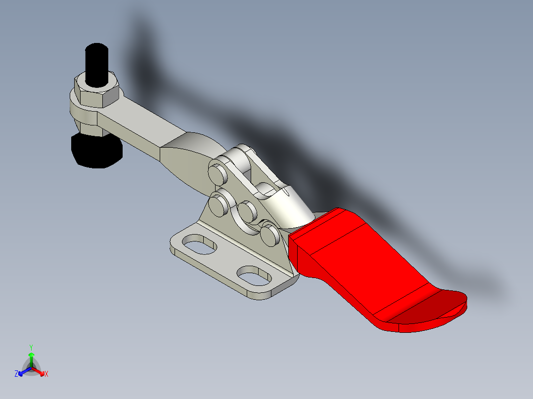 快速夹钳<span style='color: red'>3D</span><span style='color: red'>图</span>