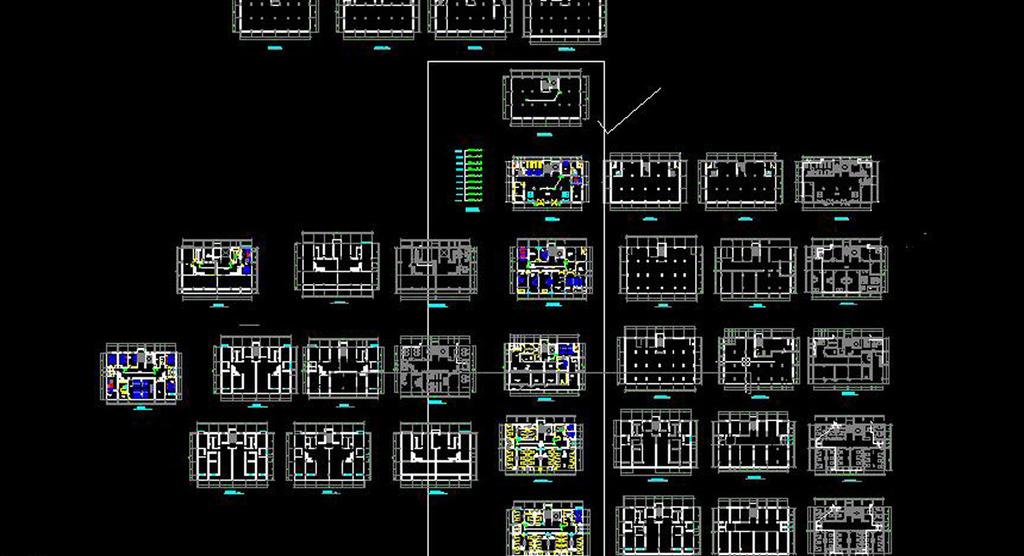 63套医院CAD图纸方案建筑设计室内装修