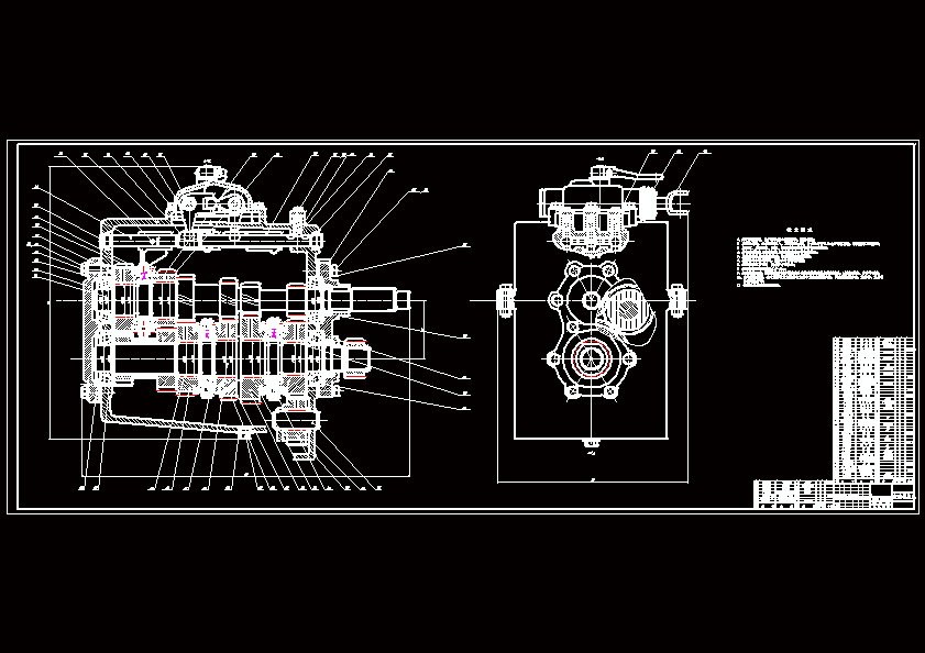 QC183-捷达汽车变速器的设计[二轴五档手动][全套CAD和文档]