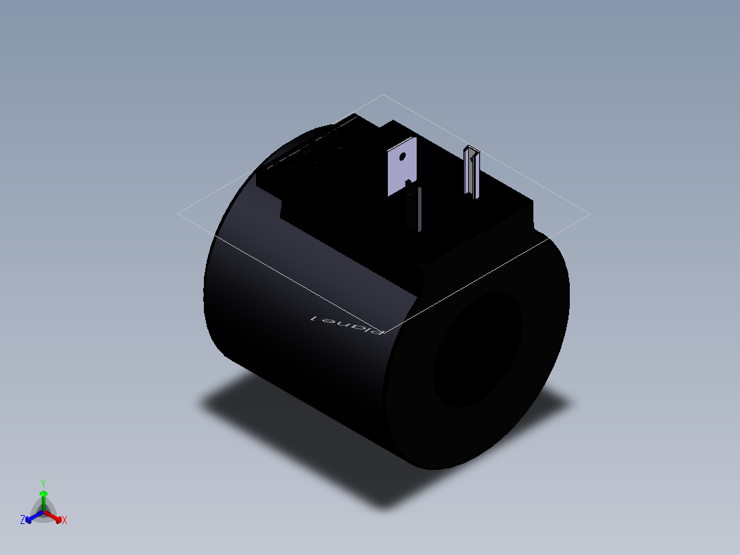 YUKEN EUROPE LTD-BSG-06-DEFAULT_SW3dPS-yuken cetop 3 1_COIL正等轴测图