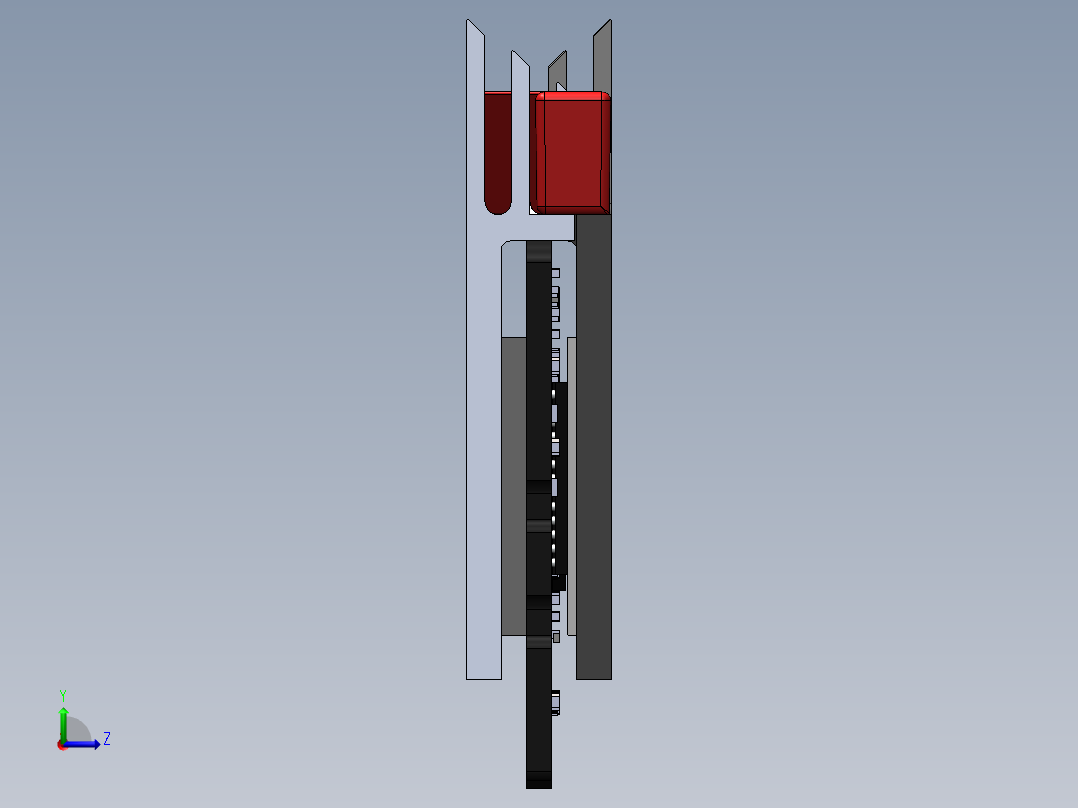 内存条 (12)左视图