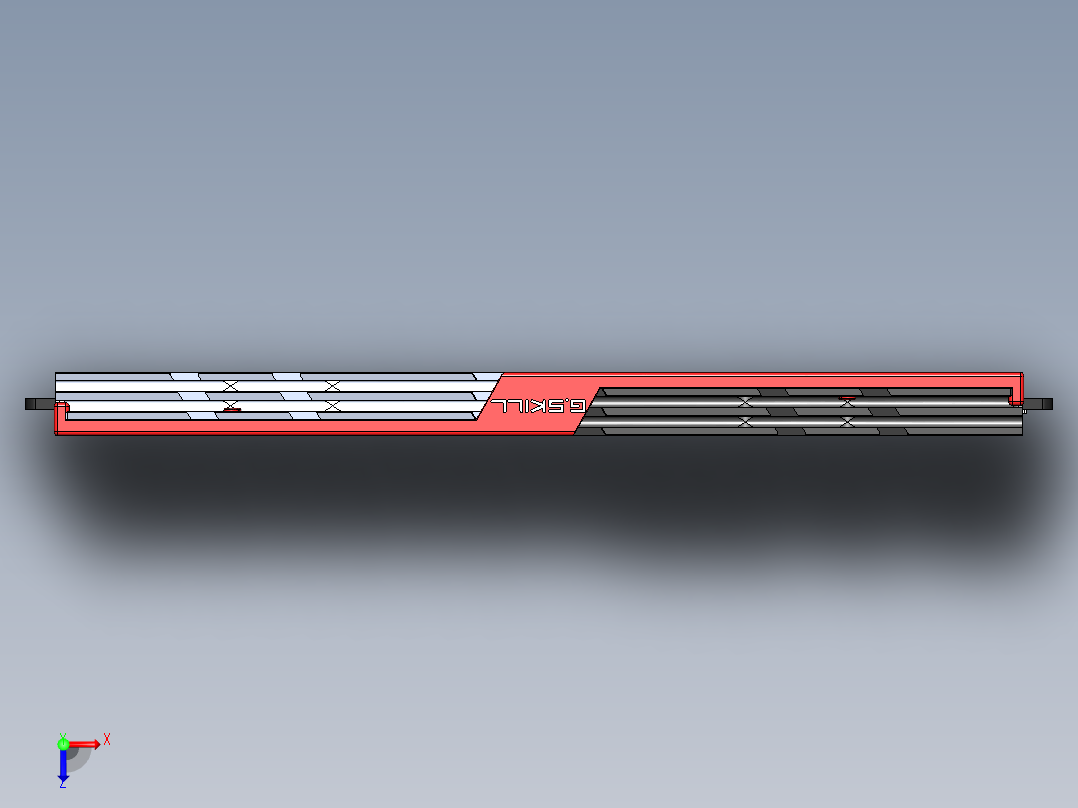 内存条 (12)俯视图