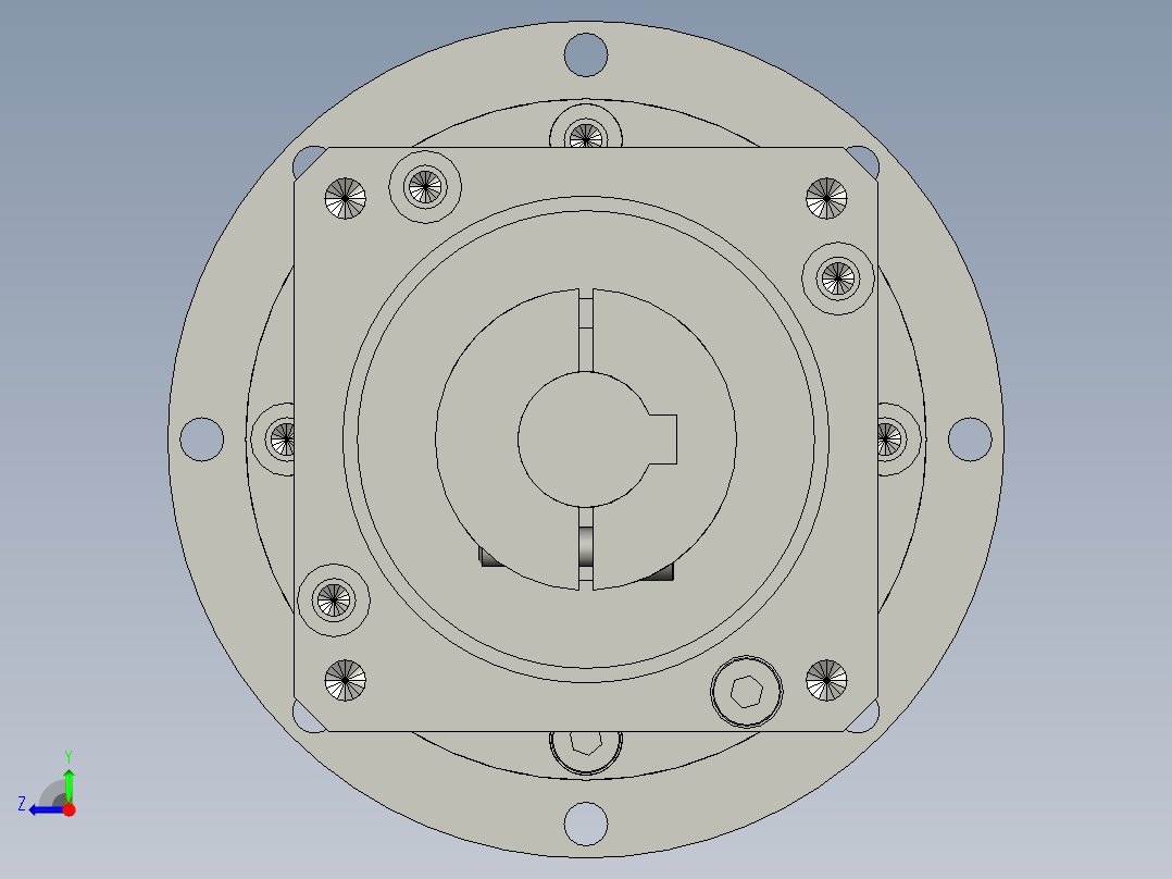 斜齿PHF060-L2 14-50-70-M5-5B.STEP右视图