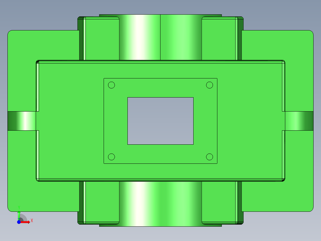变压器线圈绕线机设计【含三维图+CAD图+文档】前视图