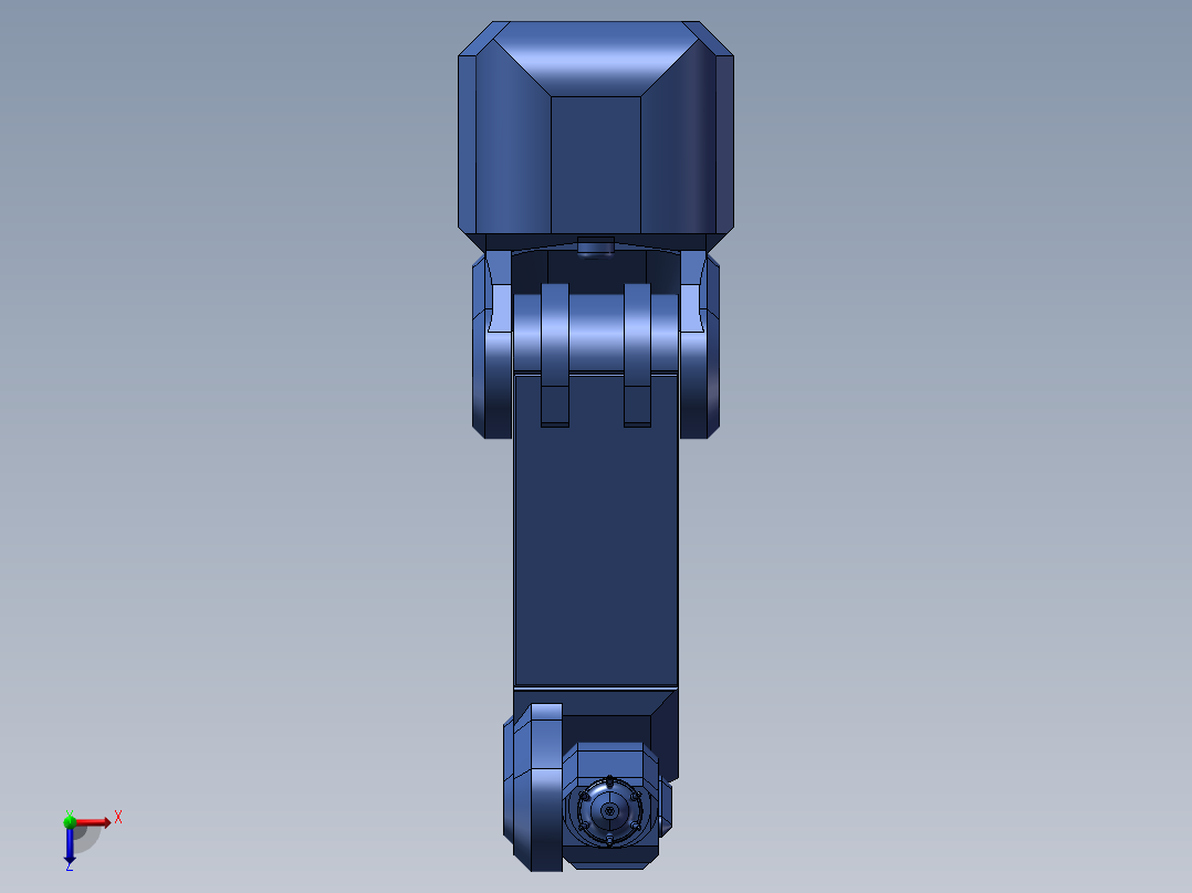 专用喷涂机器人SW三维图==1401436==80俯视图