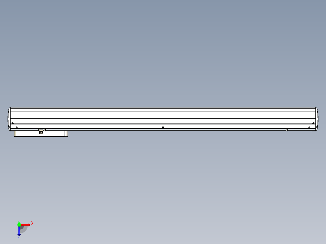 威洛博LC系列3d模型模组LC22H2Y-S950俯视图