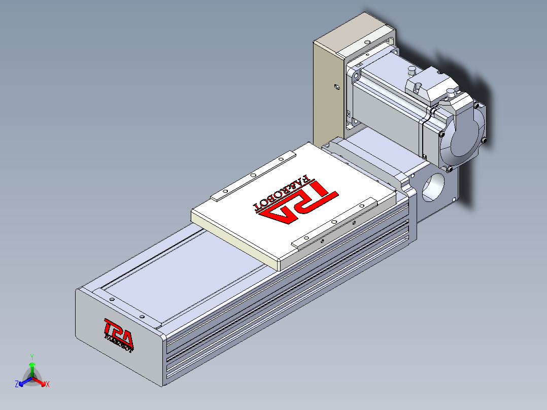 同步带全封闭直线模组TPA-HCB-110D-90-L100-RU-Y-P40-N3
