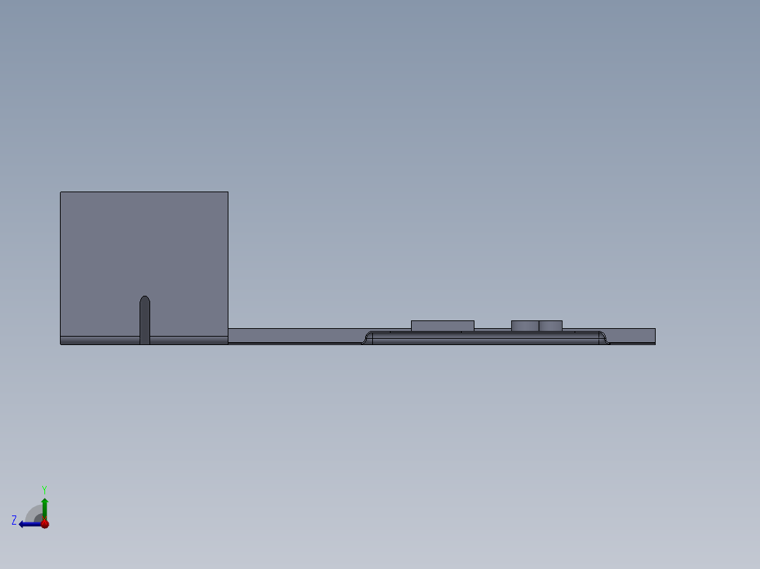 机械零件图3右视图