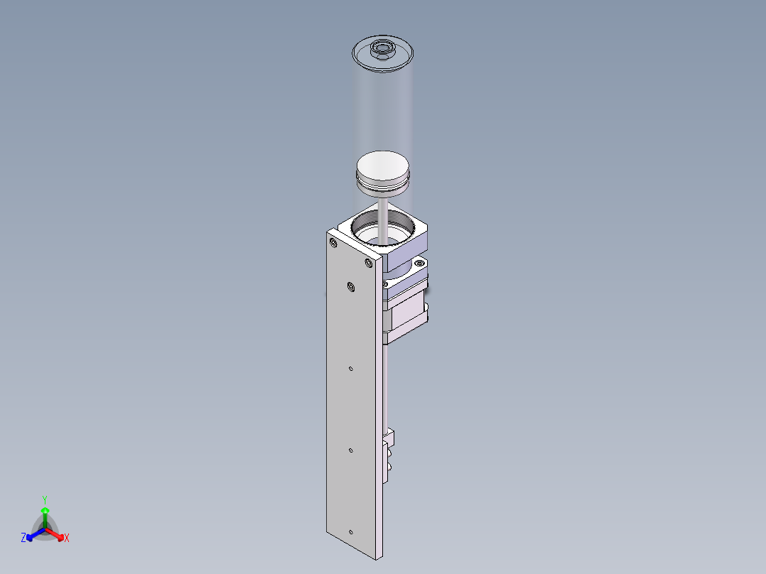 高精度高压注射泵SW三维图917934==80正等轴测图