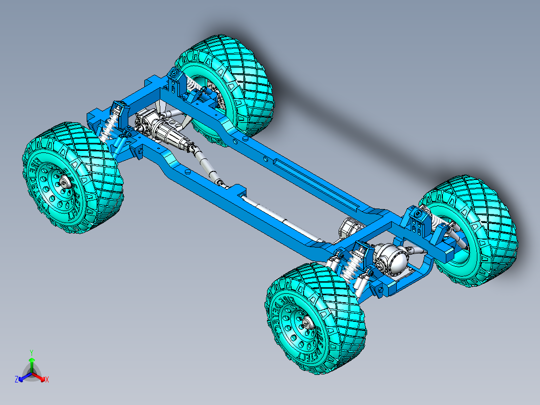 22号图--SUV车底盘设计 STP X_T.zip