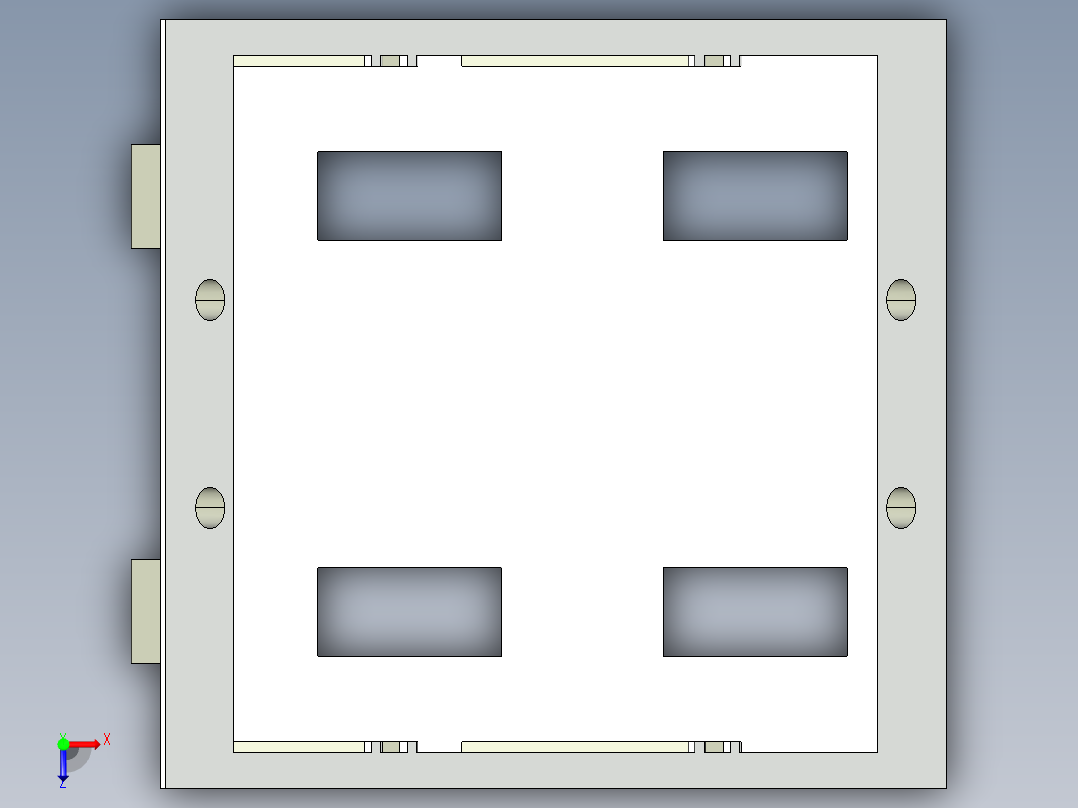 型材-BR 80X80 ANGLE BRACKET KJN530231俯视图