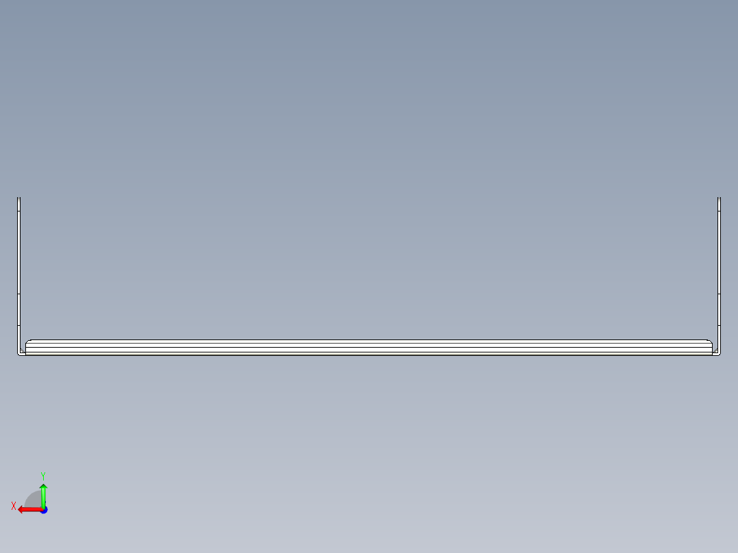 基恩士OP-87150_kc图纸模型后视图