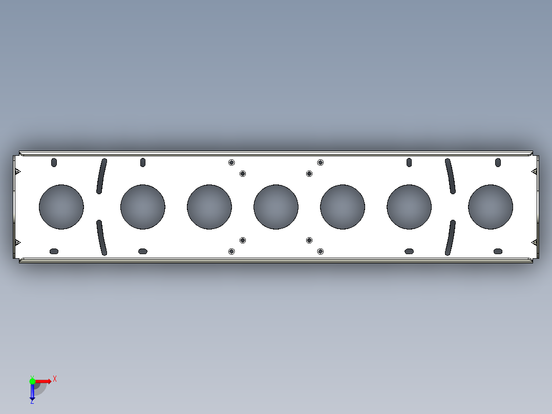 基恩士OP-87150_kc图纸模型俯视图