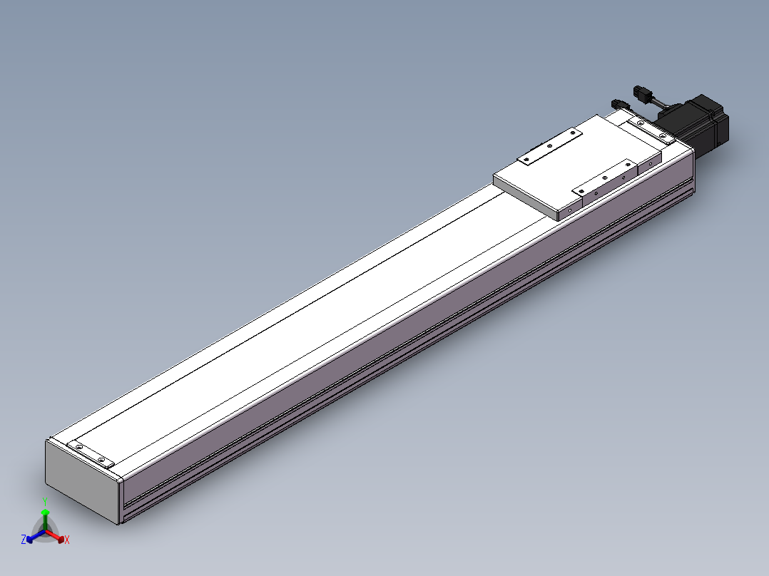 精密模组MC140-L05-750-BC-M200-C4正等轴测图