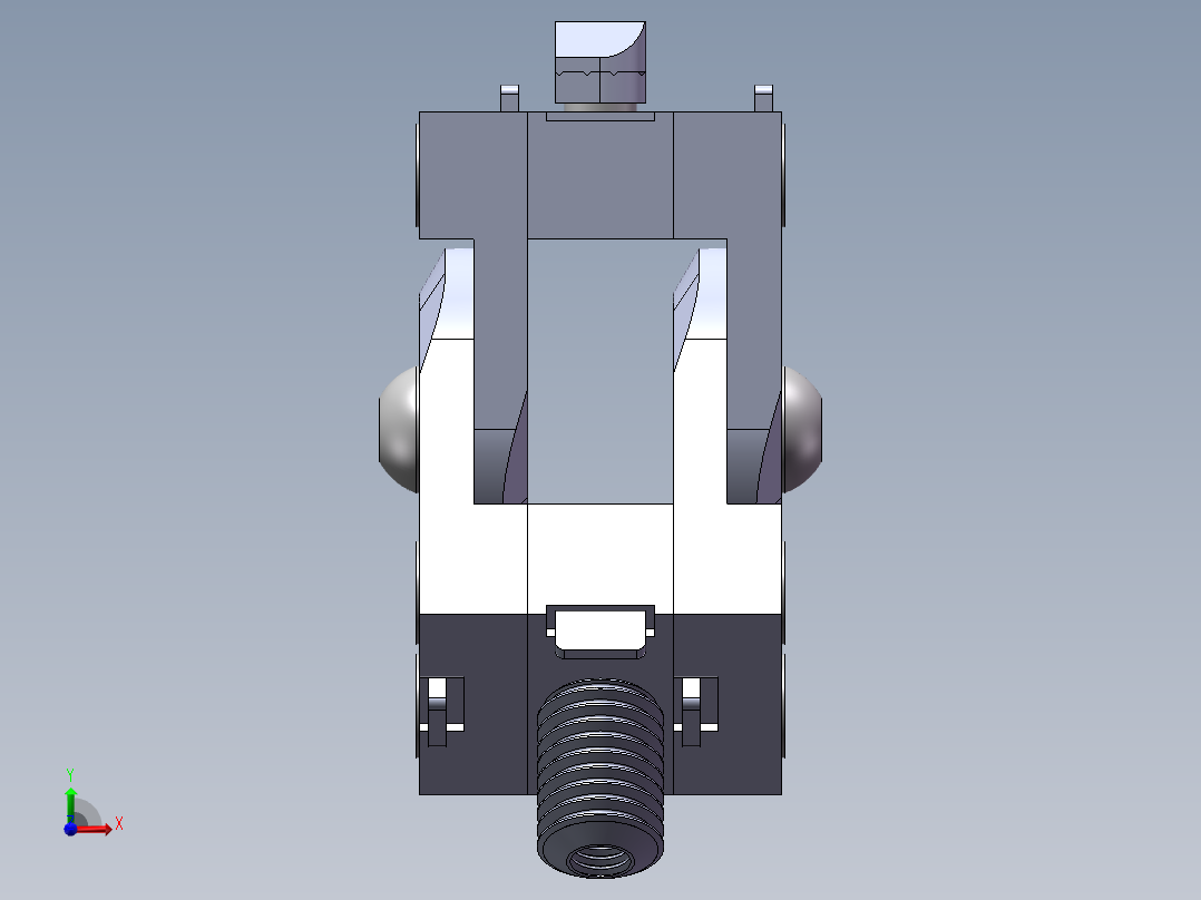 铝型材及其附件8.31.4040C前视图