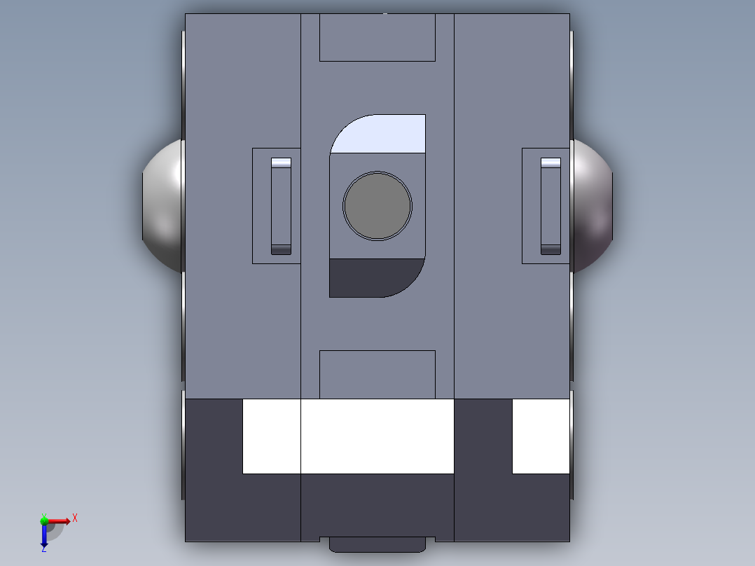 铝型材及其附件8.31.4040C俯视图