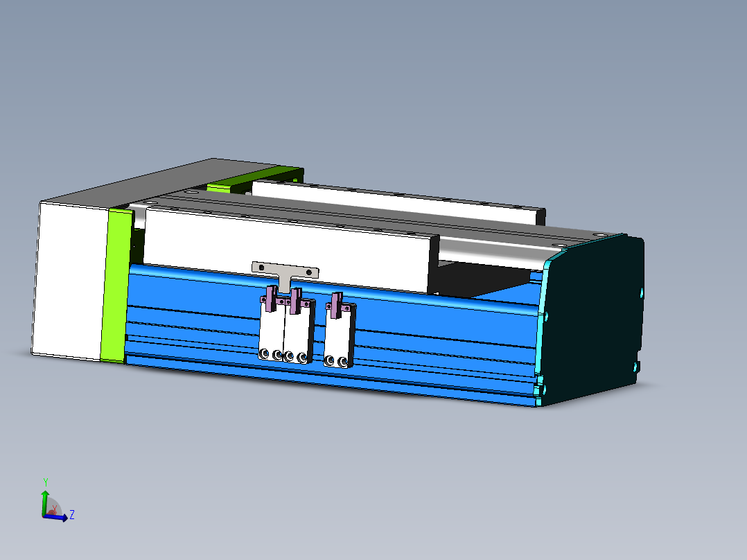 MTH丝杆半封闭模组MTH27-BR-1500W