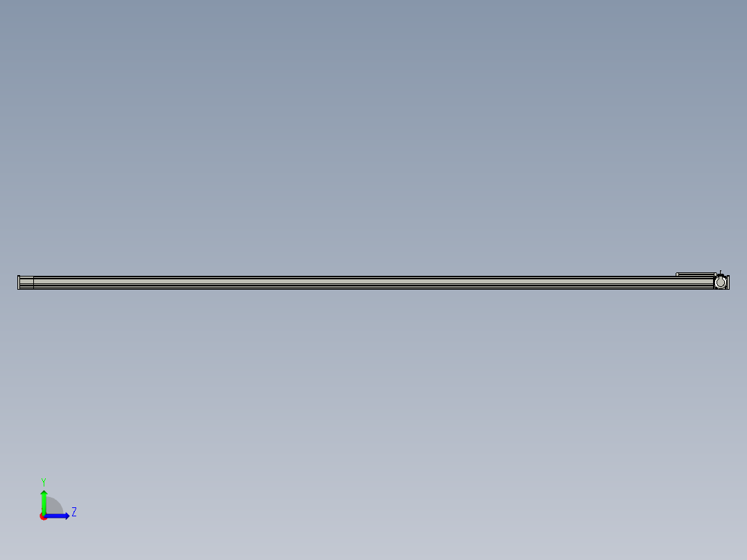 欧规系列-LB8-L150-S3900-BR-ZP75-C3左视图