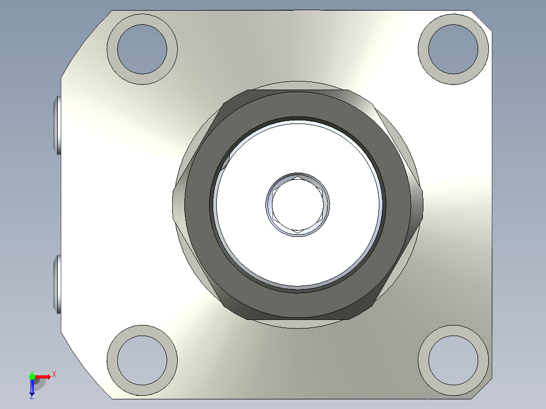 KOSMEKLHS1050-GL-Y30多系列多零件图纸模型俯视图