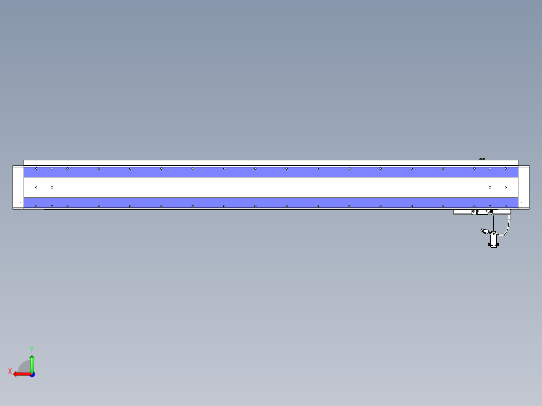 威洛博VL系列3d模型模组VL14S2Y-S1350后视图