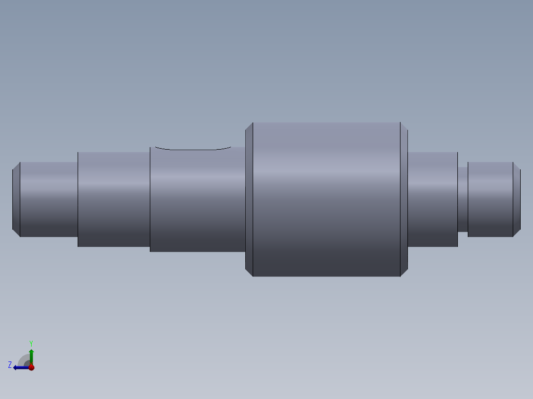 机械零件图13右视图