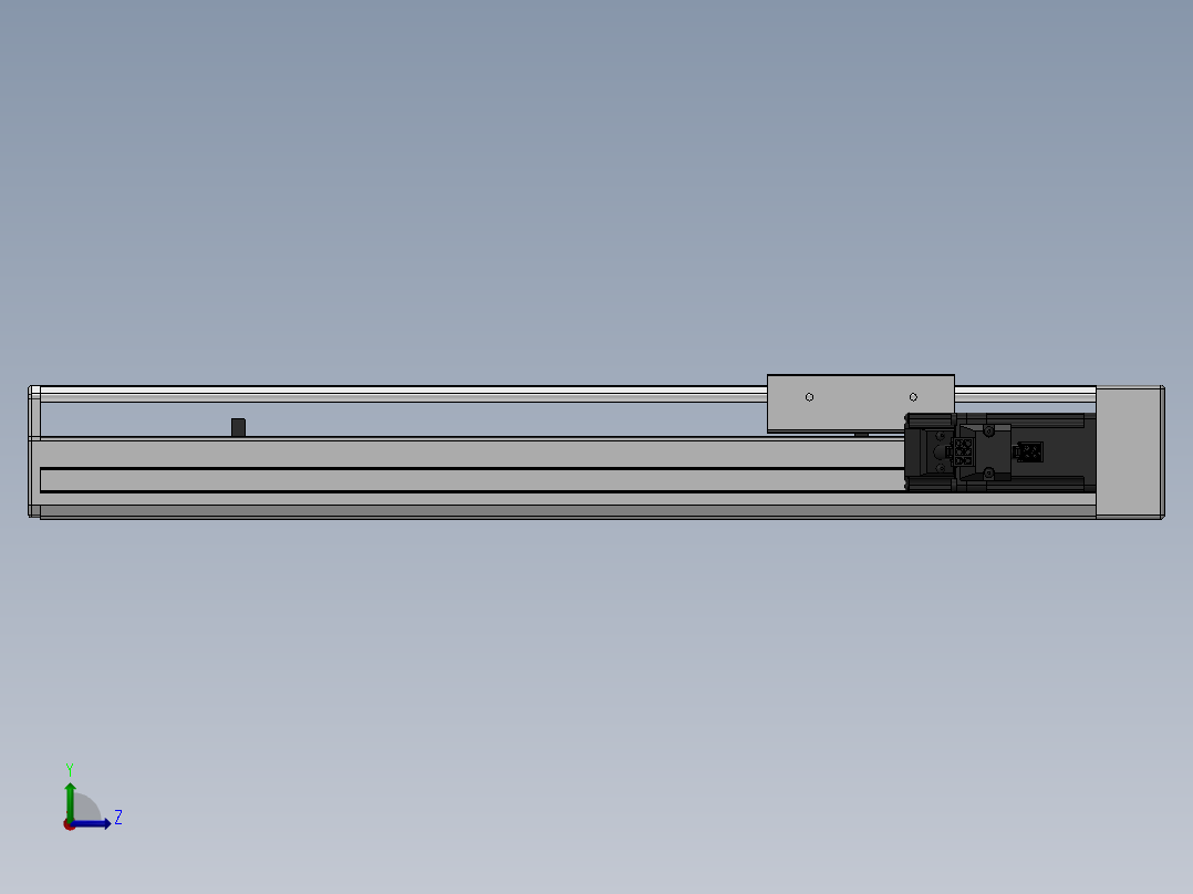 精密模组MY120-T10-300L-BR-P10B-C4-C左视图