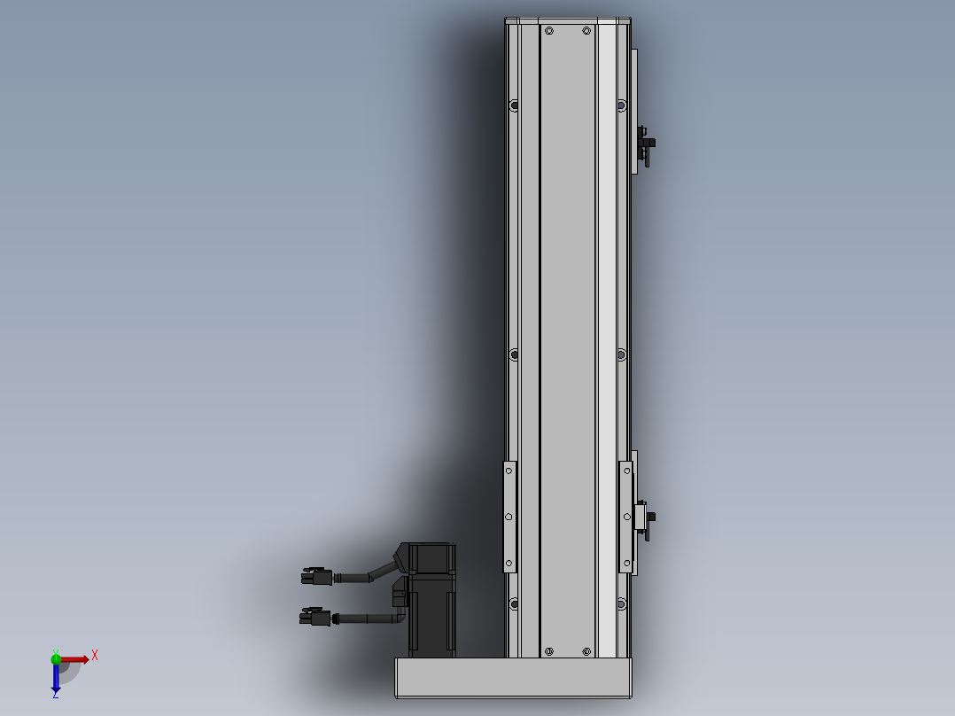 精密模组MY120-T10-300L-BR-P10B-C4-C俯视图