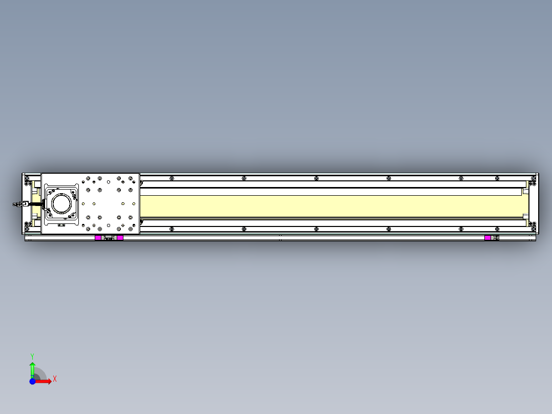 威洛博VG 系列模组VG17-L50π-S1050-BC-ZP75B-C3-K前视图